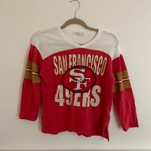 Junk Food San Francisco SF 49ers long sleeve shirt